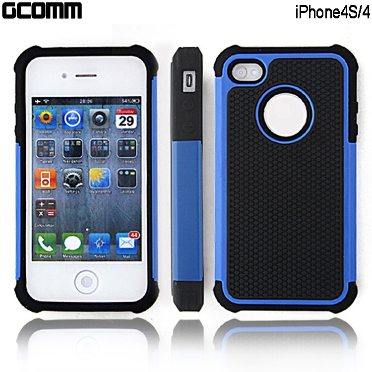 GCOMM iPhone4S/4 Full Protection 全方位超強防摔殼 蘋果綠, , large