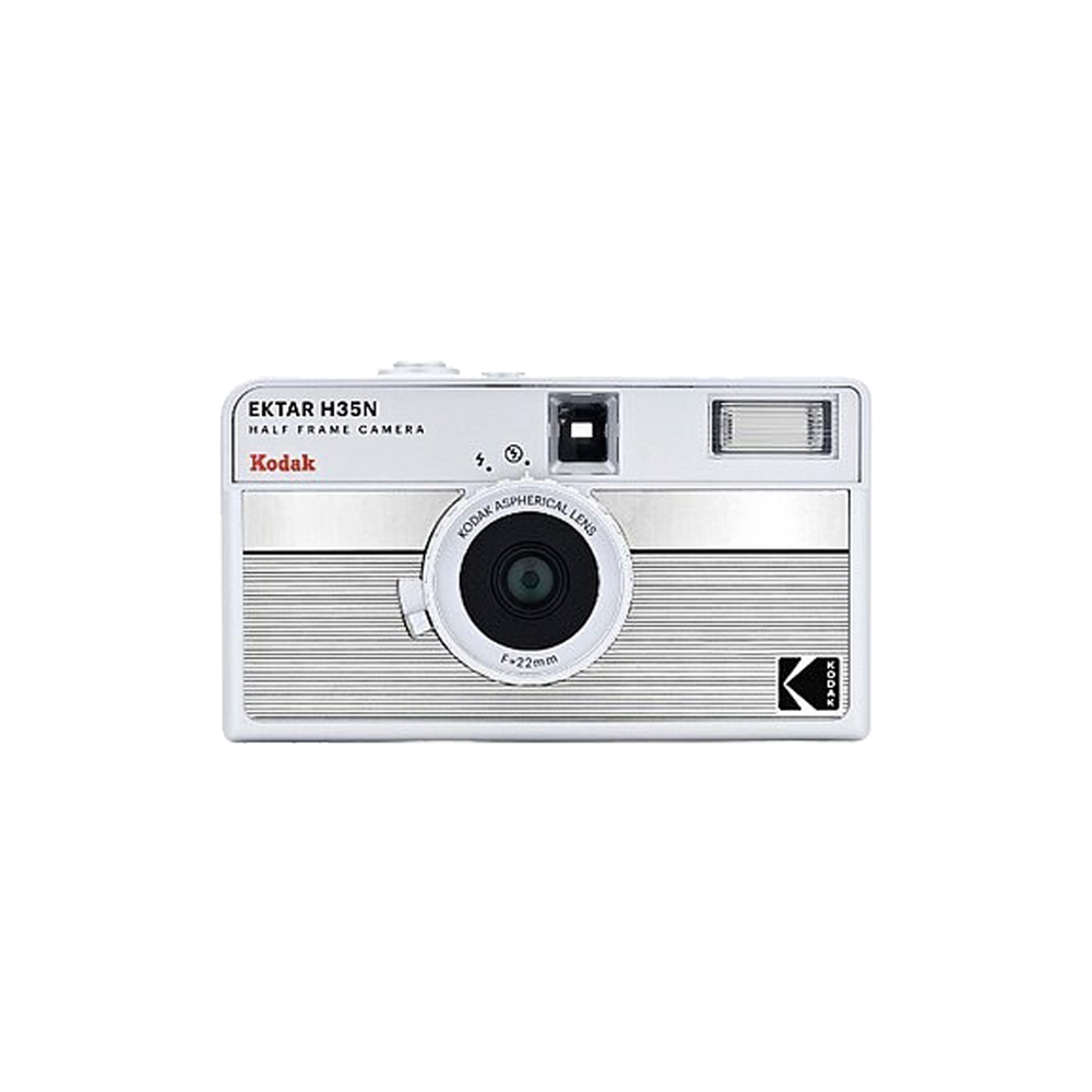 [KODAK 柯達] H35N 濾鏡半格底片相機 (不含底片、電池) -銀, , large