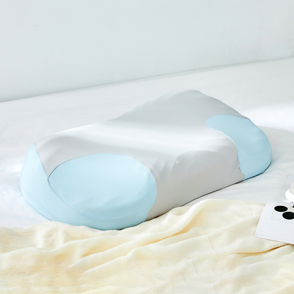 【Great Living 格蕾寢飾】義大利La Belle 雙向支撐貝殼枕 親水棉 護頸記憶枕, , large