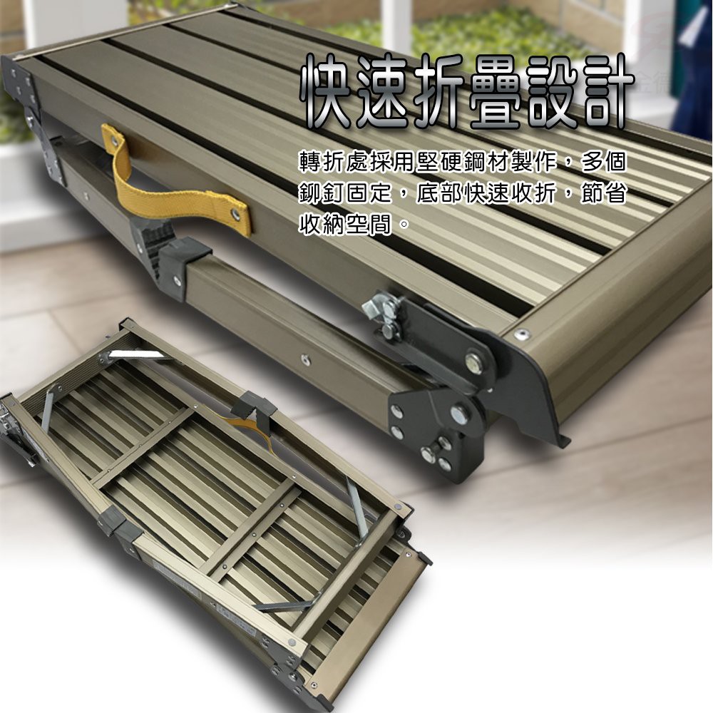 GS MALL 台灣製造 特大型提把摺疊平台梯 野餐桌 戶外梯 洗車梯 地基主 平台梯 摺疊梯 工具梯 五金, , large