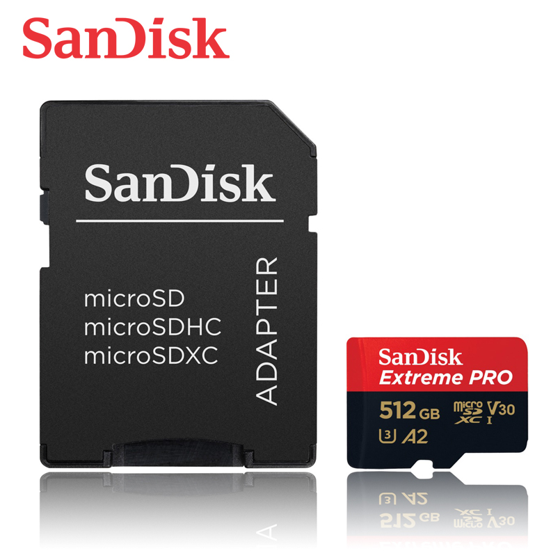 【SanDisk】 Extreme PRO 512G UHS-I U3 A2 V30 microSDXC 記憶卡, , large