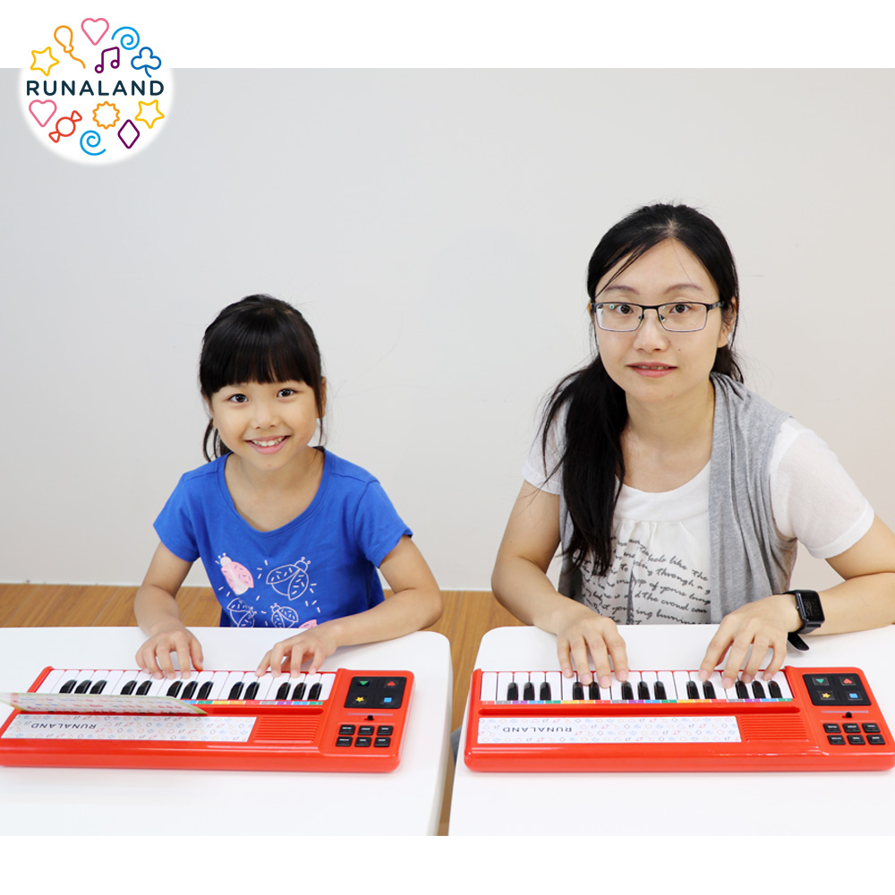 [RUNALAND] 2 in 1 Kids Keyboard Toys and Electronic Drums , , large