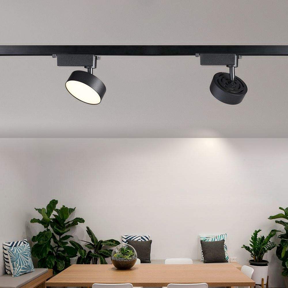 【卡米達】15W LED 軌道燈 黃光(CA1918BK-3000K)