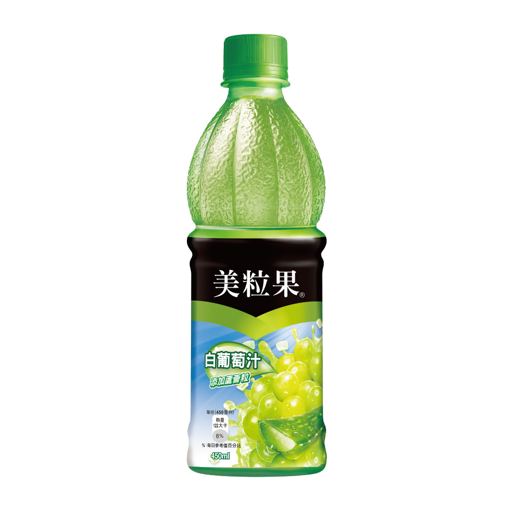 美粒果白葡萄蘆薈450mlPet, , large