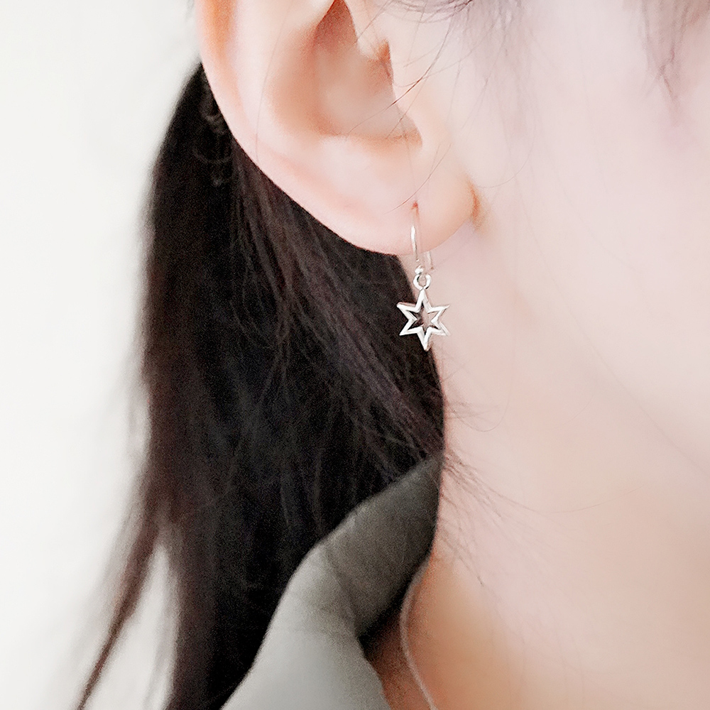 Under the Stars Sterling Silver Earrings, , large