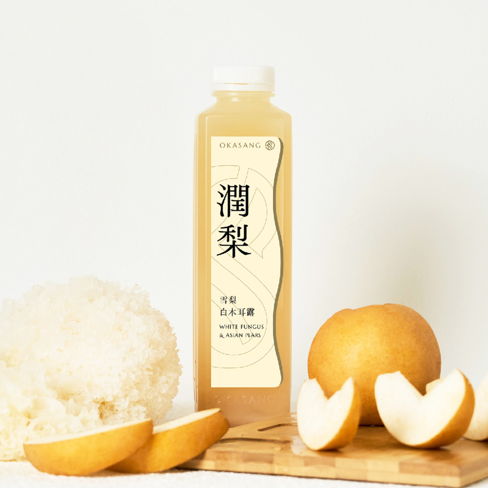 [日進生技]O卡桑雪梨白木耳露｜潤喉首選｜1000ml*1, , large