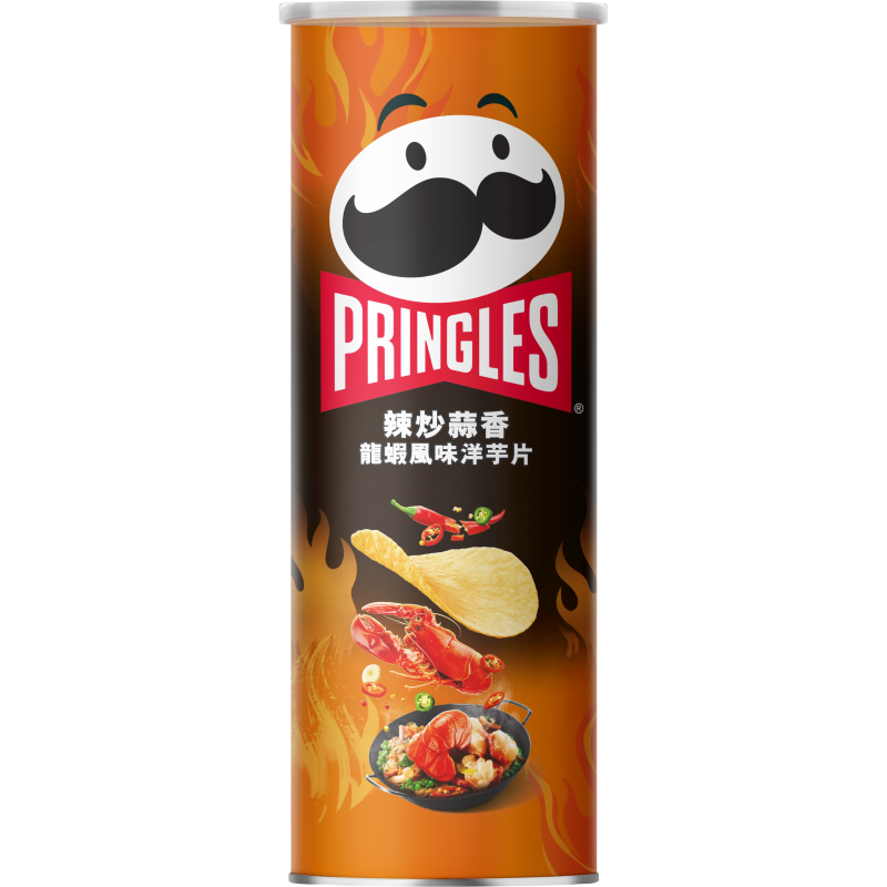 品客辣炒蒜香龍蝦風味洋芋片, , large