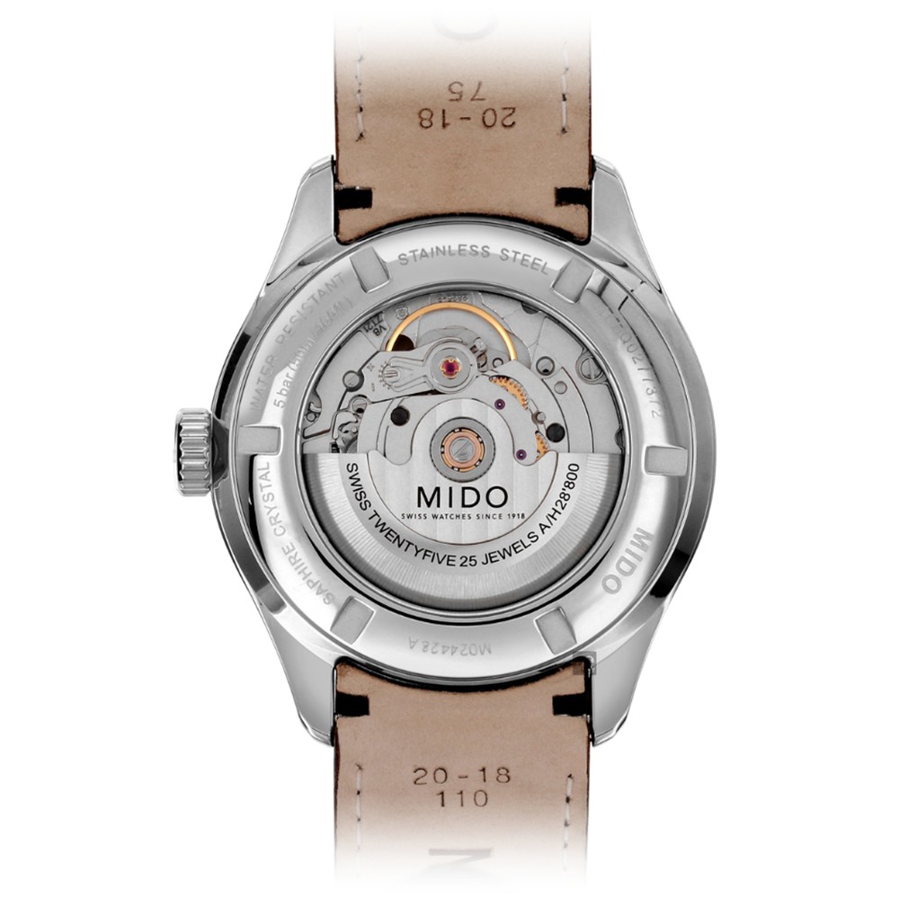 MIDO美度 BELLUNA小秒針機械錶-40mm  M0244281605100, , large