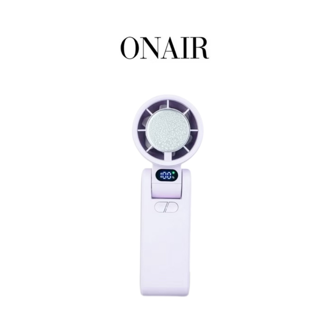 【Leo手機周邊專賣店】  ONAIR 冰敷風扇 /紫色, , large