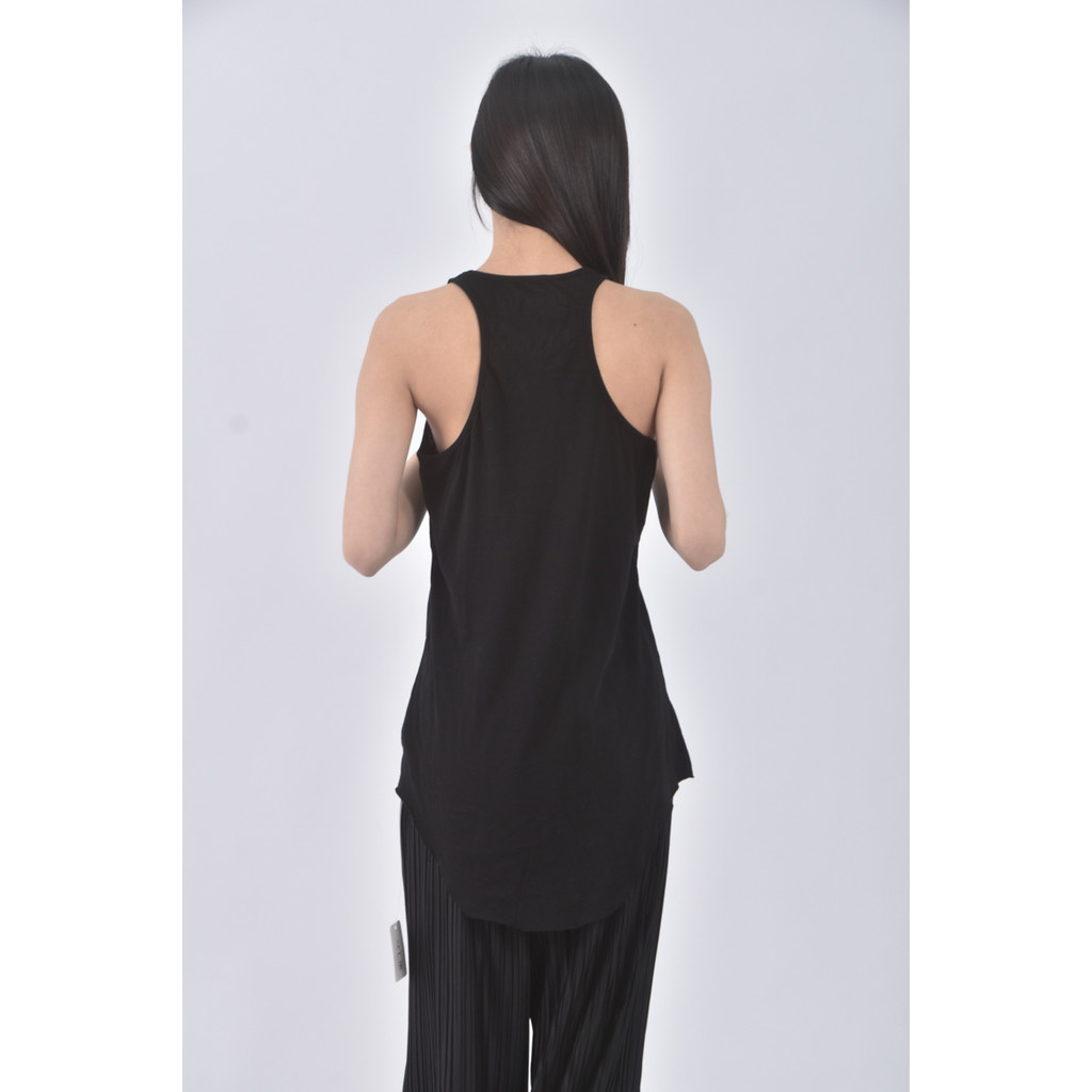 (S) frank eileen質感背心黑色上衣二手衣, , large