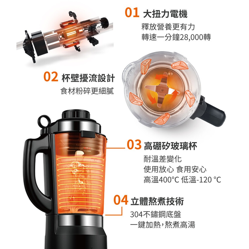 JOYOUNG 九陽 JYL-Y91M  全能破壁冷熱調理機 _ 原廠公司貨, , large