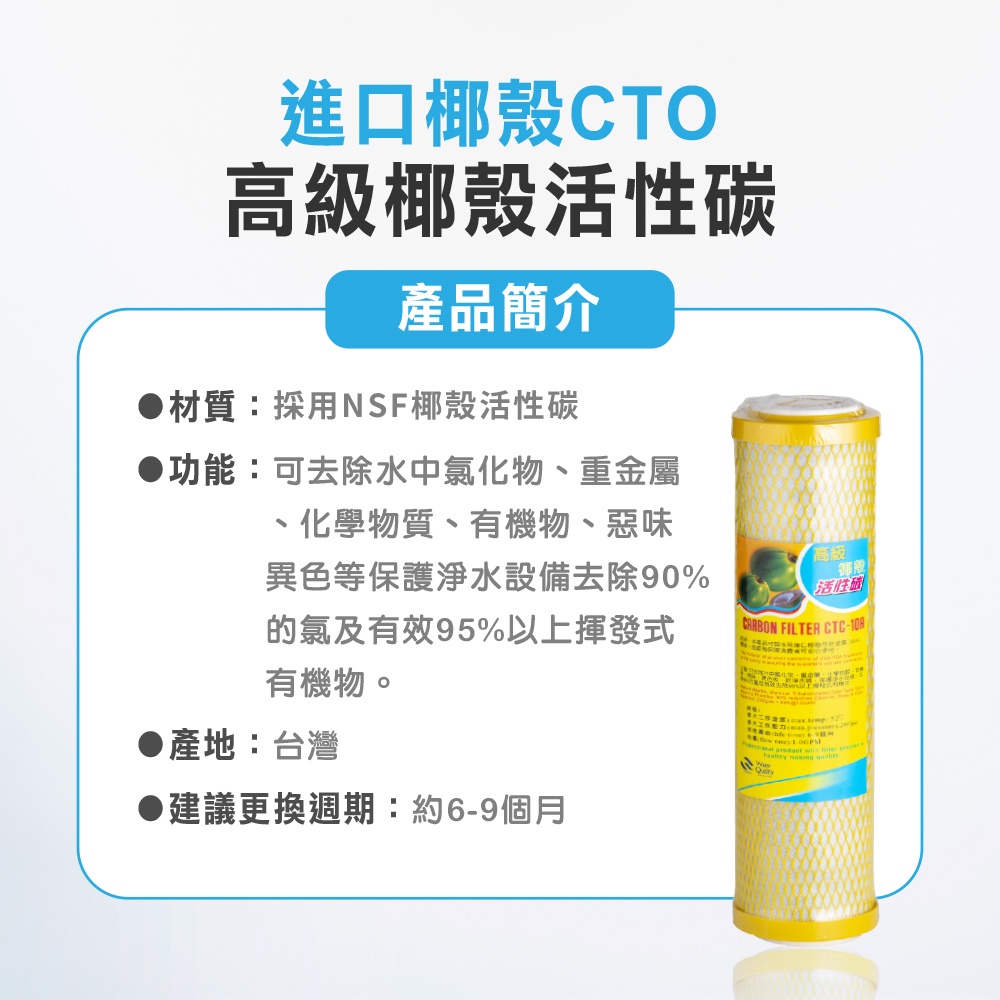 【麗水生活】10吋 高級進口濾芯套組 進口 10"英吋濾心 RO過濾器濾心組合 過濾器濾芯 飲水機更換 加後置濾心, , large