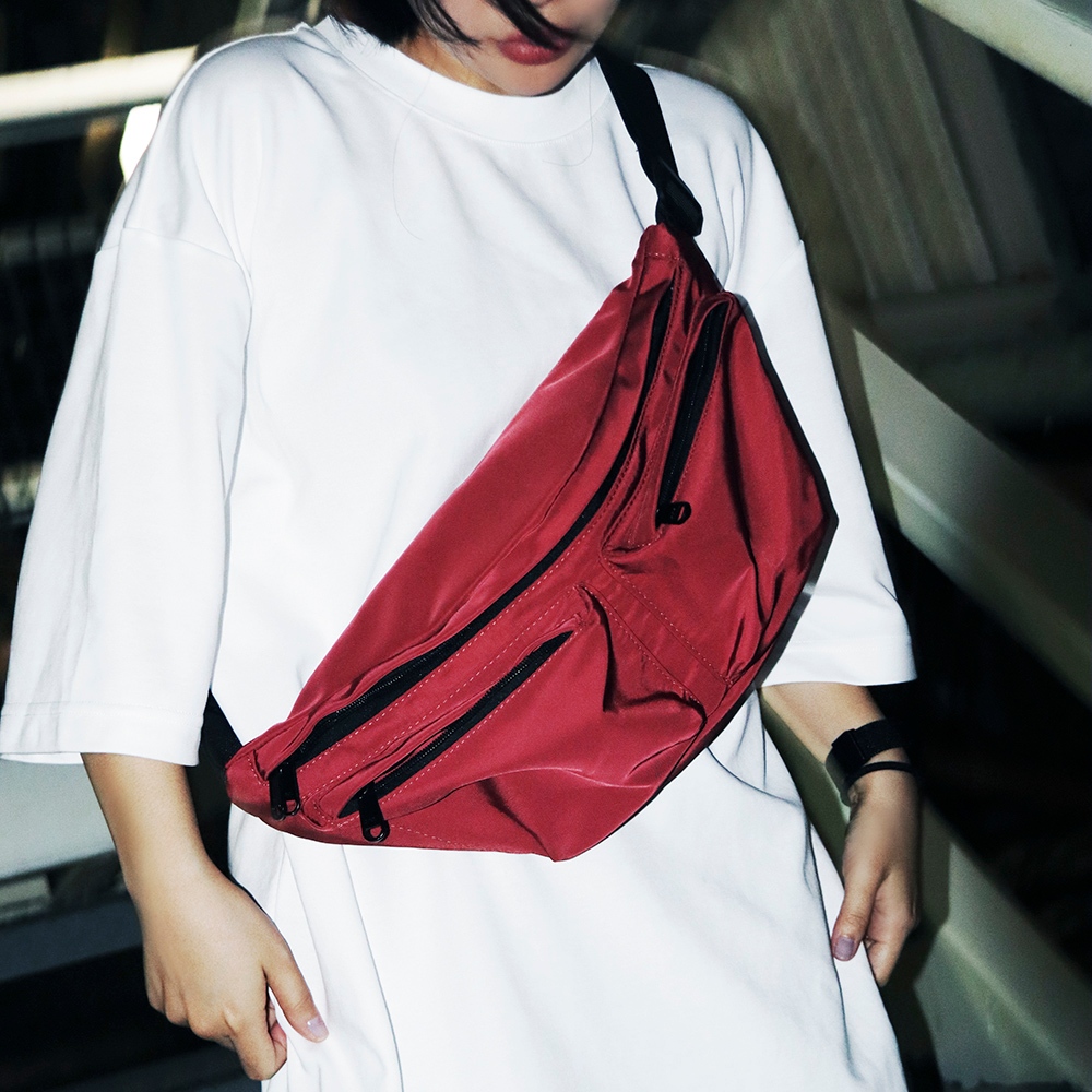 【YUNJOIN】EffoEase 快取雙袋斜跨包-大地 胸包 隨身背 肩背包 流行 穿搭配件, , large