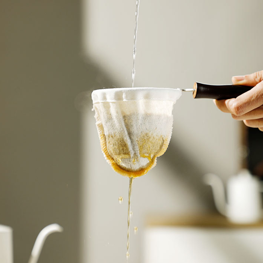 【GlassKing】台灣製造 FH-240S-2 法蘭絨濾布 法蘭絨濾器 咖啡濾網 咖啡濾布 咖啡風味細緻醇厚, , large