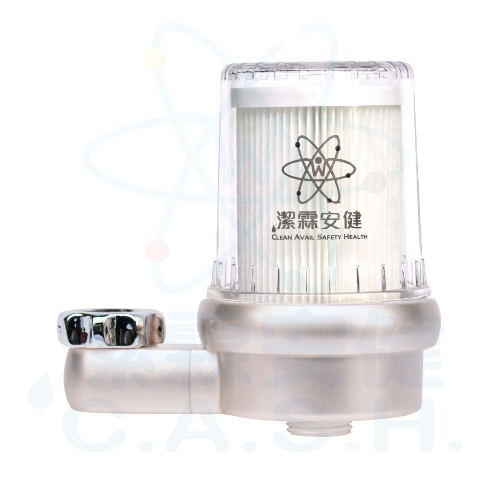 Jielin Anjian Waterfall Negative Ion Shower Water Purifier - Elegant Silver Rose, , large