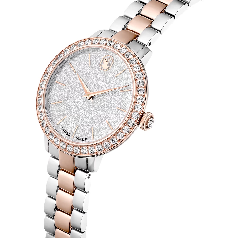 SWAROVSKI 施華洛世奇 Matrix 璀璨水晶手錶 女錶-30mm(5715028), , large