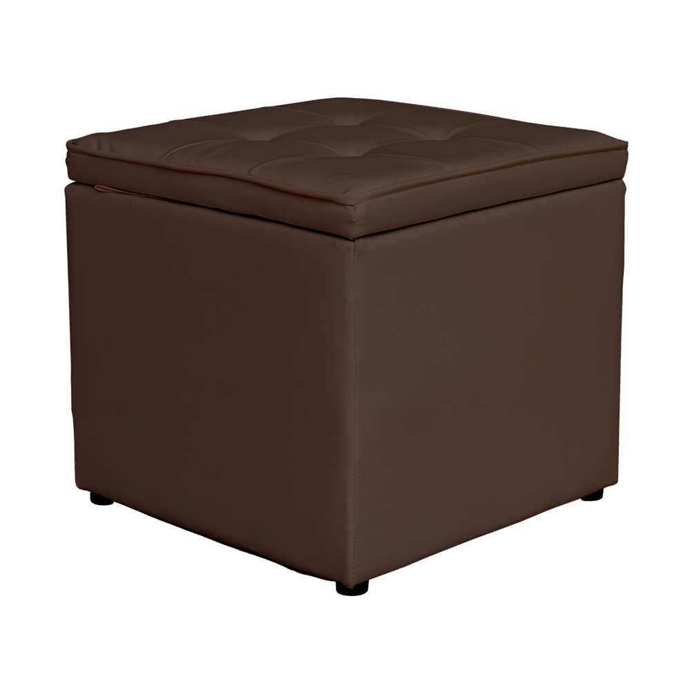 【Y HOUSE】Square Storage Stool Sofa Chair Storage Chair Dual-Purpose Chair Stool - Brown, , large