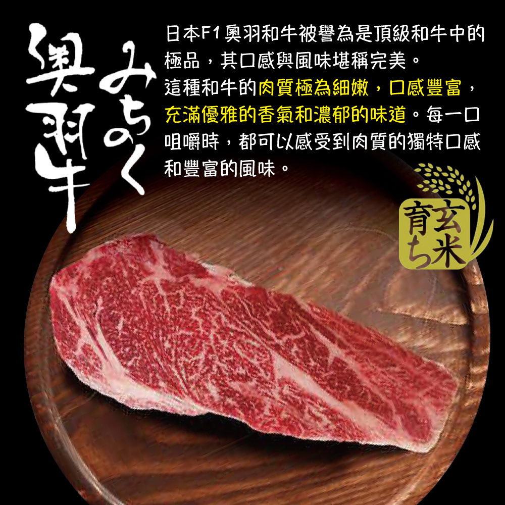 Japanese F1 Ou Snow-Marbling Wagyu Steak, , large
