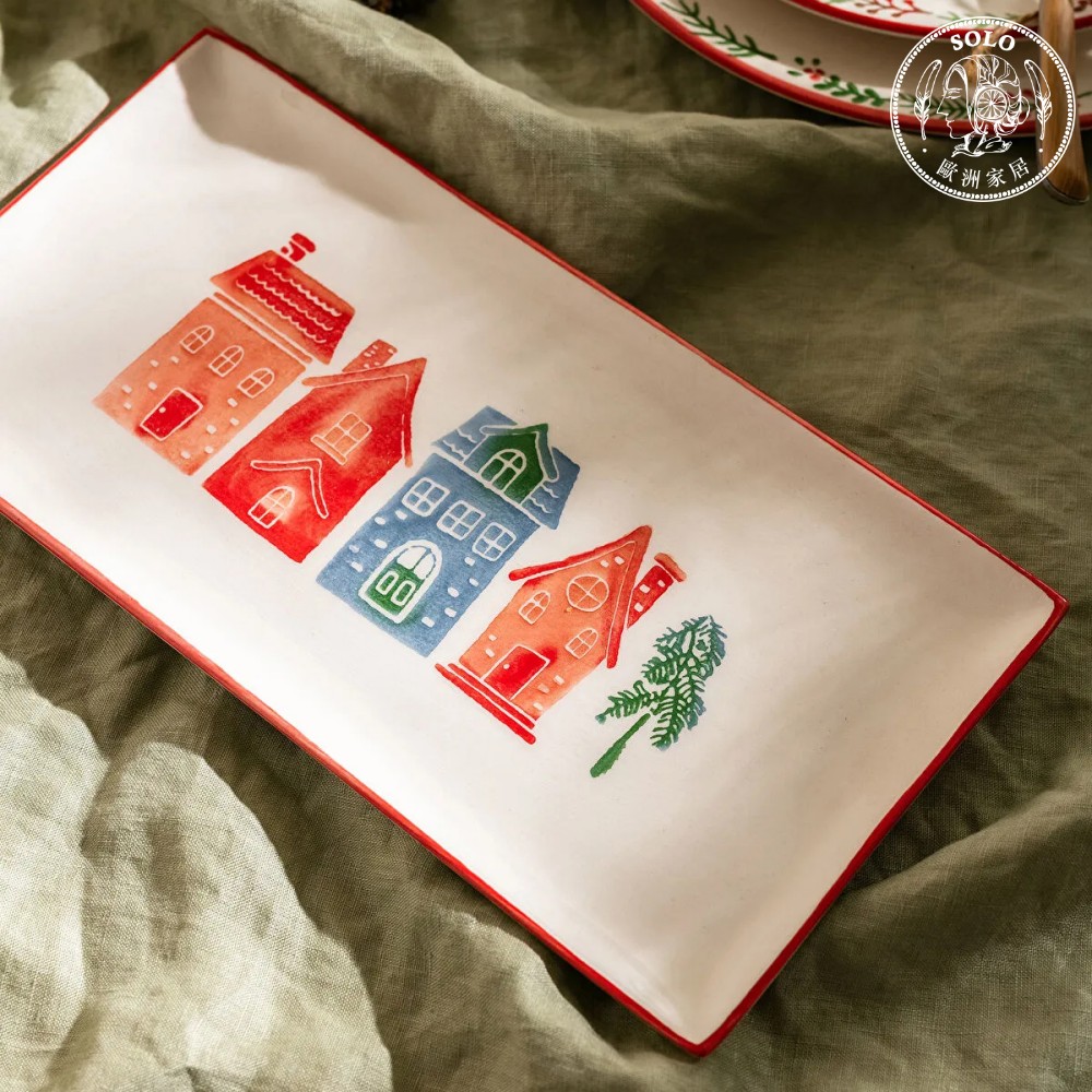 【SOLO Vintage】LCW Home 29x15cm Cute Unicorn Plate Made in Turkey, , large
