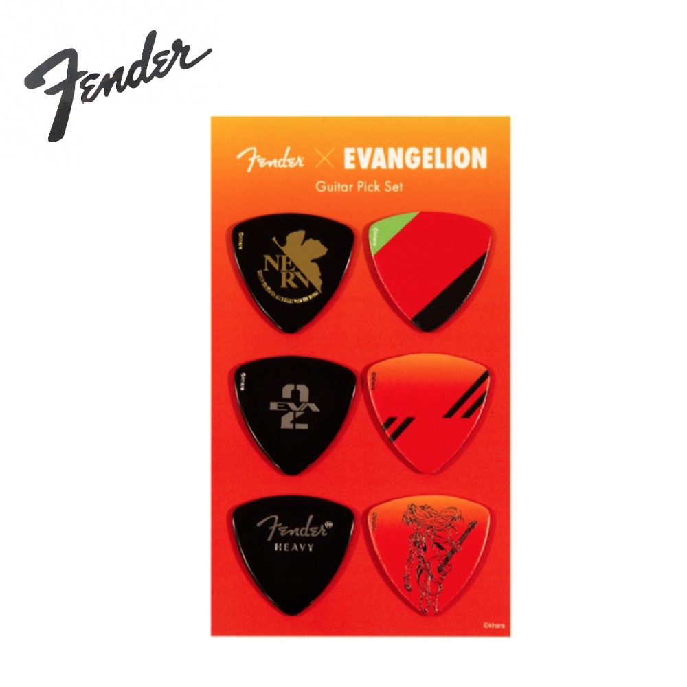 Fender 新世紀福音戰士 明日香限量聯名 6PCS【敦煌樂器】, , large