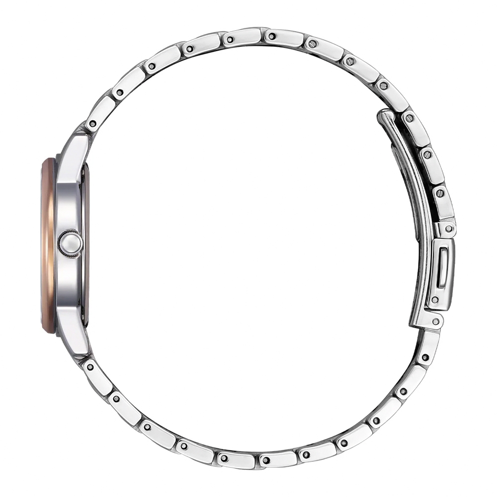 CITIZEN 星辰 光動能經典女錶-白/27.5mm EW2319-71A, , large