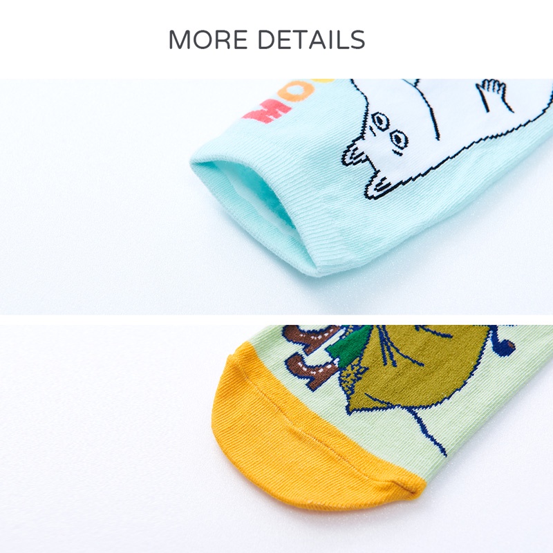 (多款)MOOMIN嚕嚕米系列直版襪【旺達棉品】MO-A501~506, , large