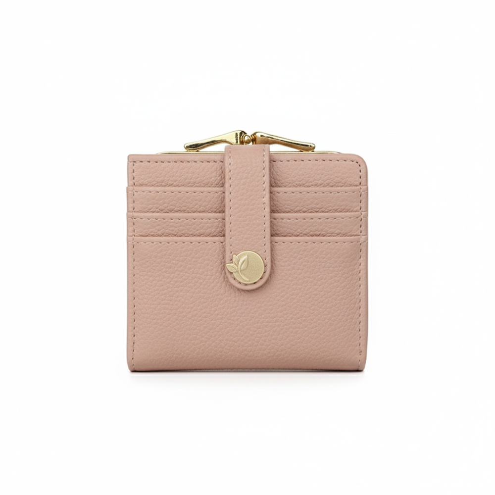 LEAFIN 經典卡片夾口金包-抹茶綠 仕女 皮夾 女夾 卡片收納 人氣女用皮夾 女夾, , large