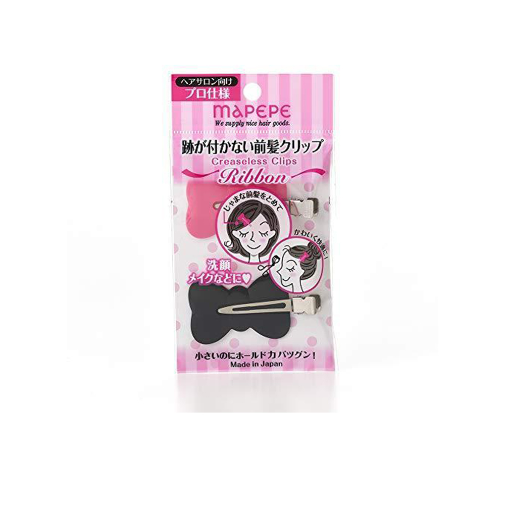 Mapepe 無痕系前髮夾(蝴蝶) 2入, , large