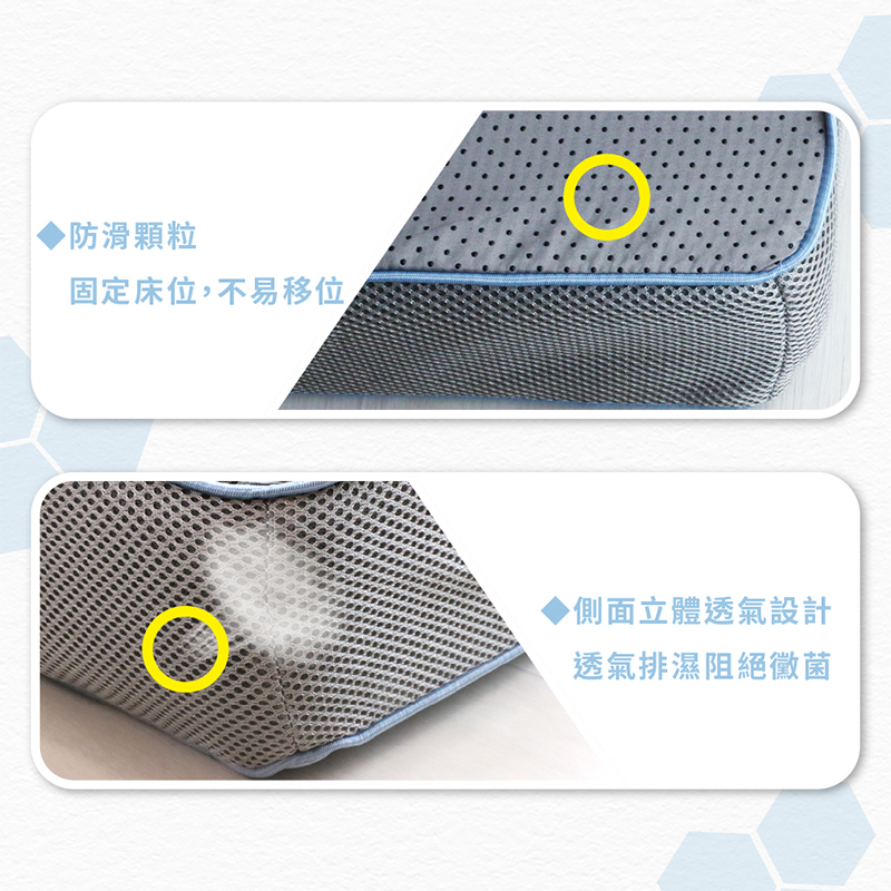 ［熊棉］冰紗涼感記憶床｜3.5尺｜, , large