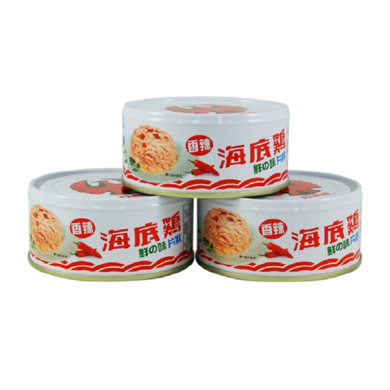 海底雞鮮之味香辣片狀150g, , large