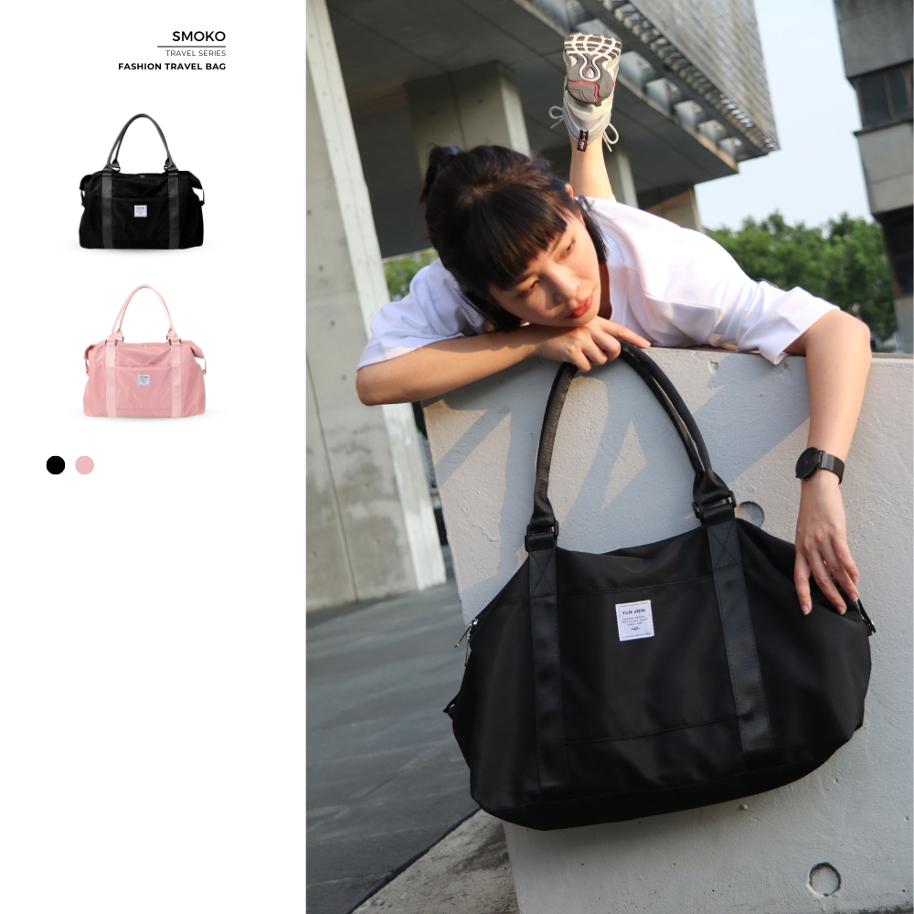 【YUN JOIN】Smoko Stylish travel bag, , large