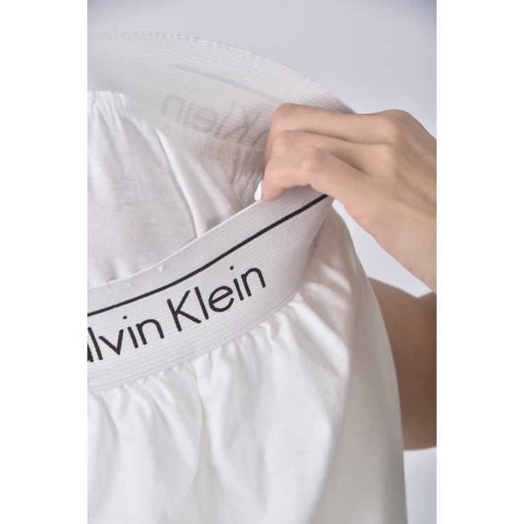 (M) 【安于晴Charlene私服】calvin klein高腰運動質感白色長褲二手衣, , large