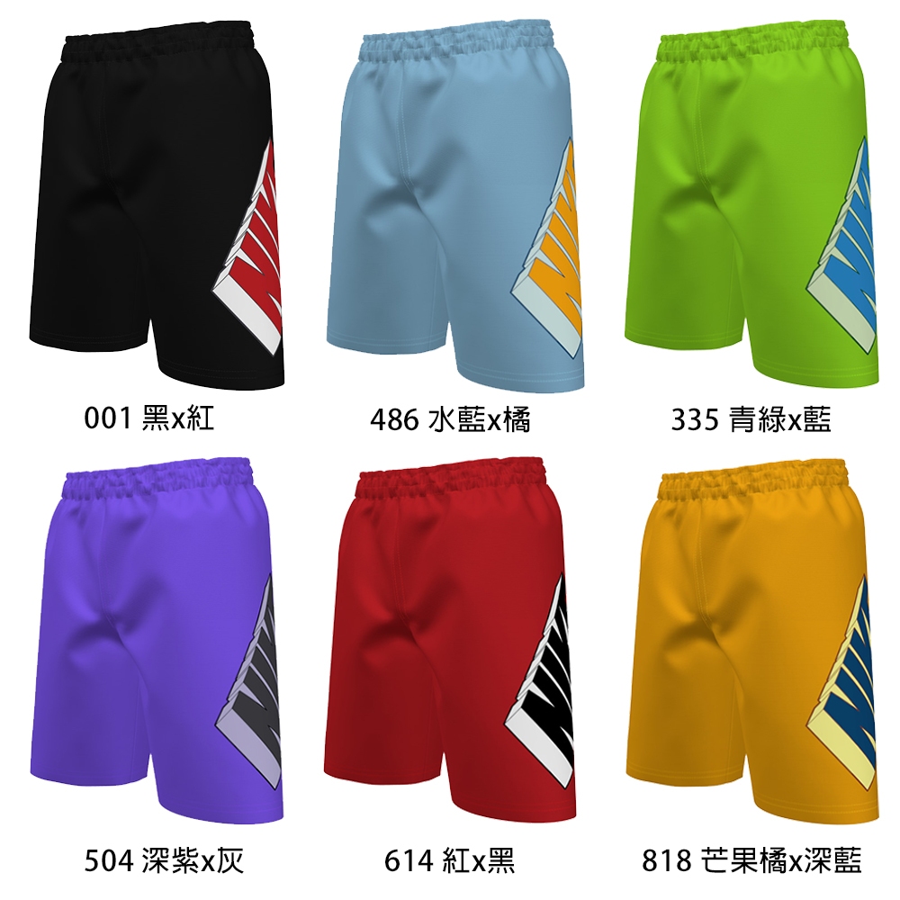 [秉宸] NIKE SWIM 3D VOLLEY 男孩七吋海灘褲 男孩 七吋 海灘褲 短褲 NESSE805 24SS, , large