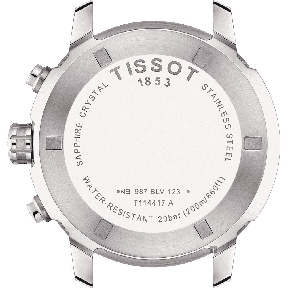 TISSOT 天梭 T-Sport系列 PRC200 競速三眼計時腕錶 T1144171704700, , large