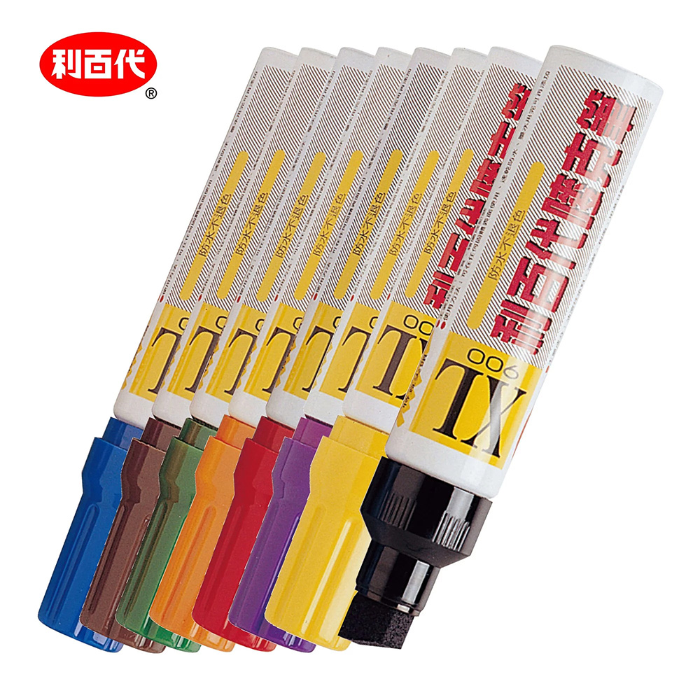 【龍品文創】利百代 900XL特大斜寬尖嘜克筆-黑-1支入, , large