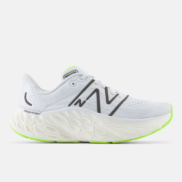 New Balance Fresh Foam X More v4 女 慢跑鞋 D寬楦 厚底 淺藍 白 [WMORCR4], , large