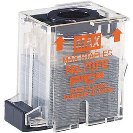 【 MAX 】 美克司  電動 釘書針 ( EH-70F、EH-70F Ⅱ 第二代電動釘書機 適用 ) 訂書針 /盒 NO.70FE, , large