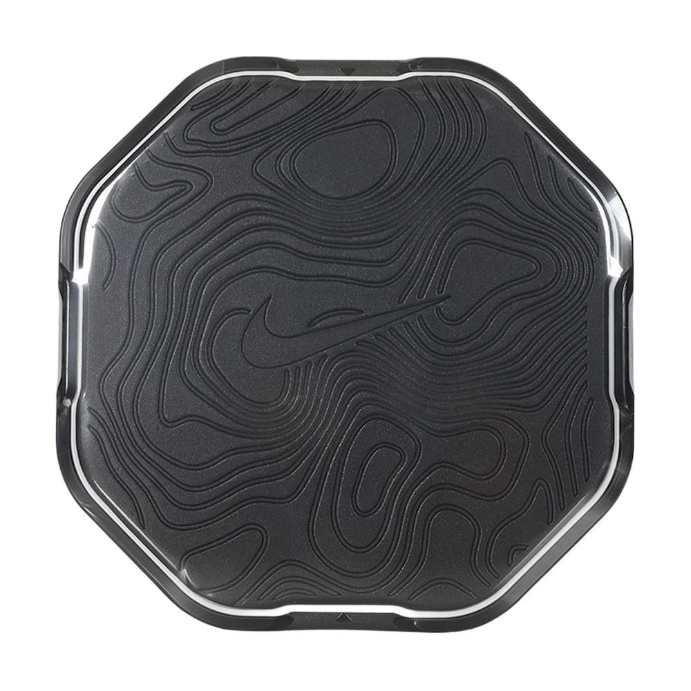 NIKE 健身滑盤 2入 滑行板 滑盤 訓練器 健身盤 訓練器具 肌力訓練 核心運動 瑜珈 平衡訓練 可分離 便攜 黑, , large