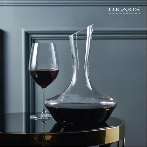 Lucaris 醒酒瓶 水晶醒酒器 Temptation Decanter 兩個尺寸 金益合玻璃器皿, , large