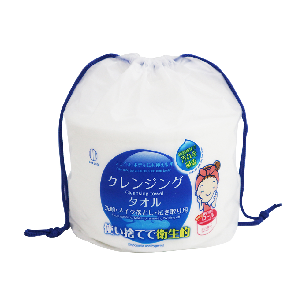 日本進口KOKUBO拋棄式洗臉巾-4入, , large