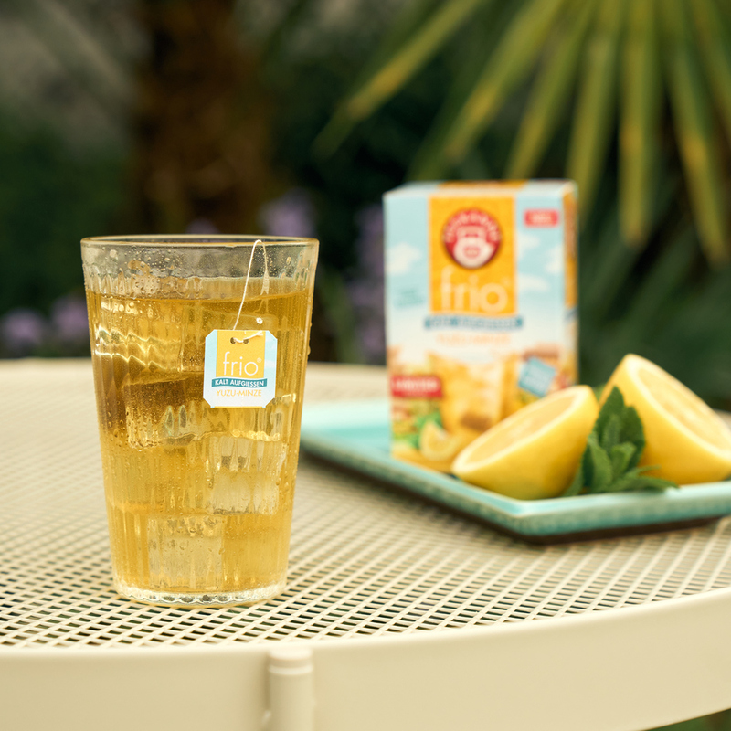 【TEEKANNE 恬康樂】frio系列 檸檬紅茶 (2.5g x 18包/ 盒)｜茶包 冷泡茶, , large