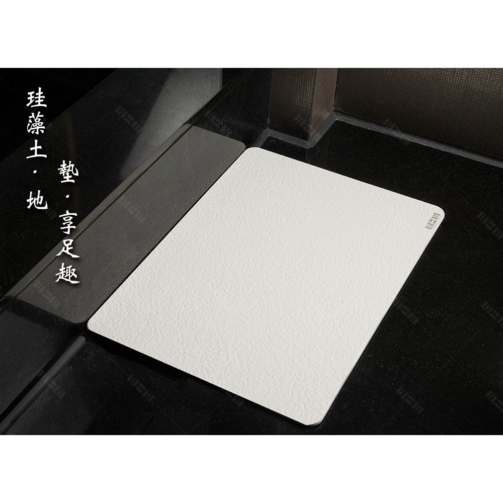 【MBM】超厚切水洗式珪藻土地墊M+號 建材做的地墊, , large