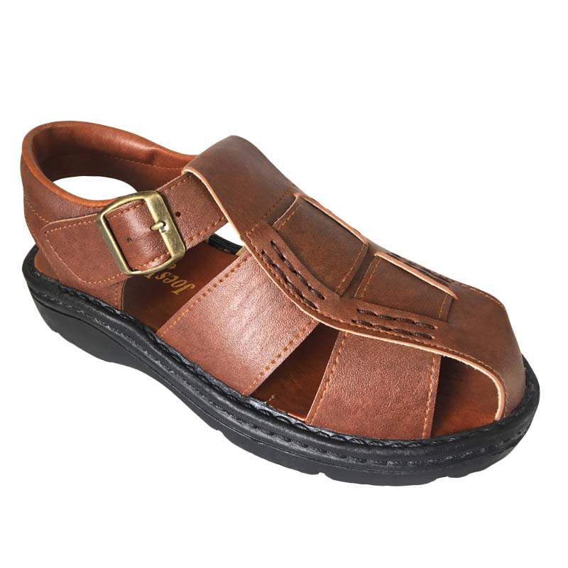 Mens Sandals, 棕色-US 6, large