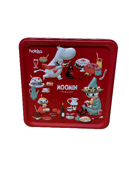 Moomin Valley Biscuit milk can, , large