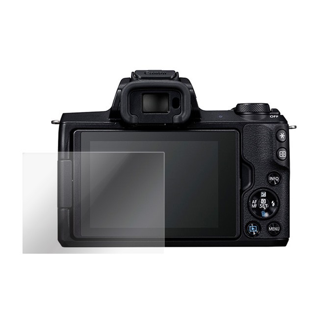 Kamera 9H鋼化玻璃保護貼 for Canon EOS M50, , large