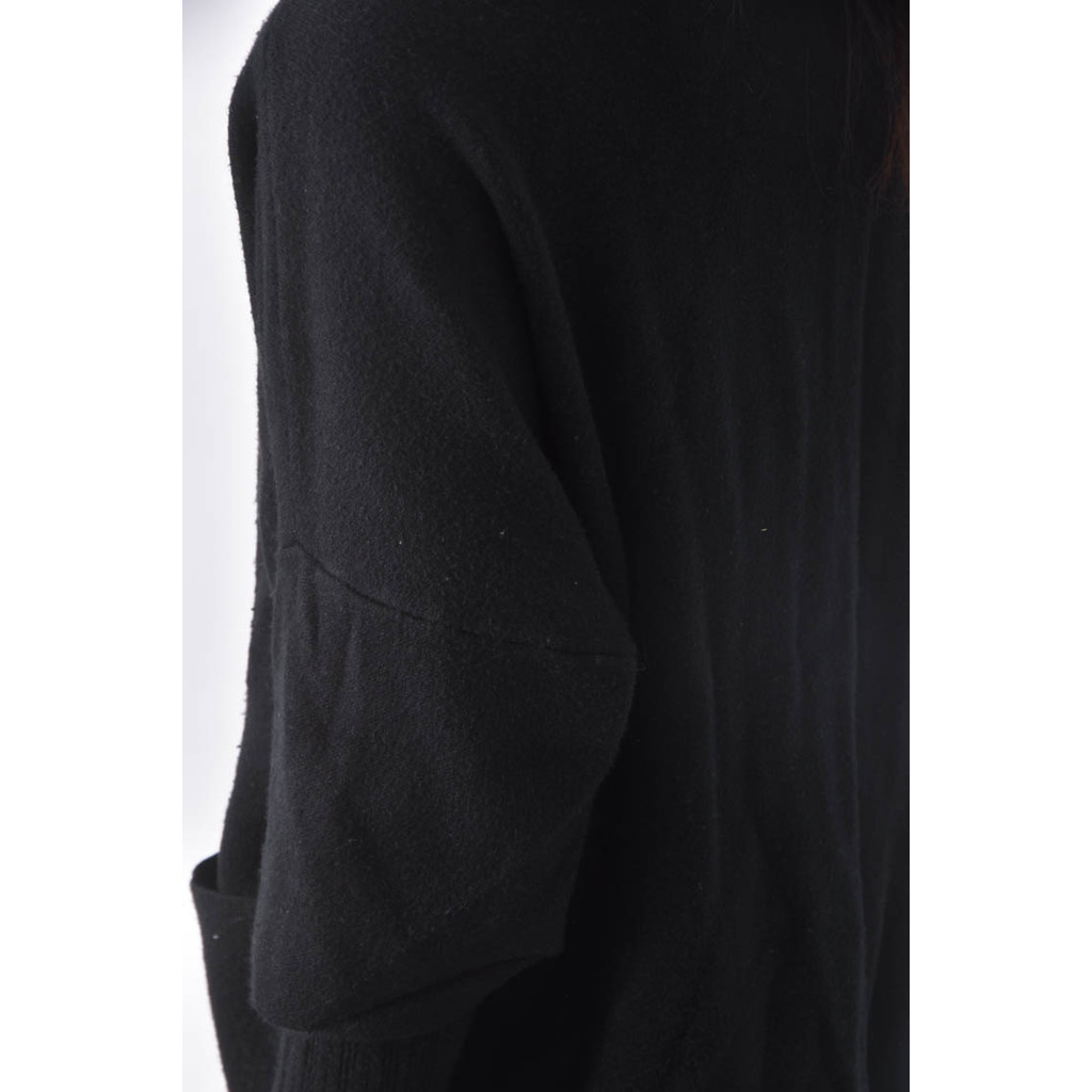 (XL) niceioi寬鬆黑色長袖上衣二手衣, , large