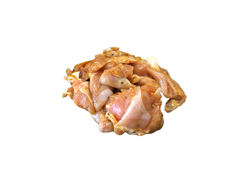 【Withheart Meat Shop】Only-Garlic Chicken Thigh Cube 150g, , large