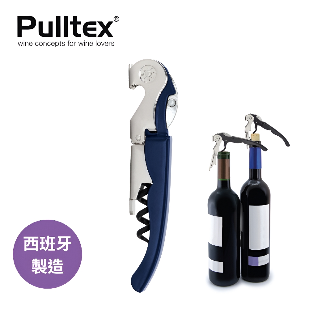 Pulltex Hybrid Corkscrew-Blue, , large