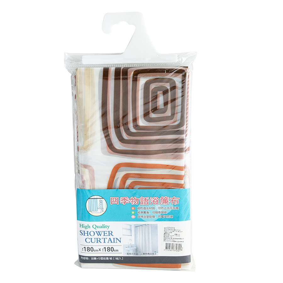 Shower curtain fabric
