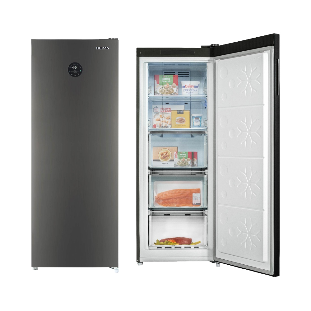 HERAN 170L Inverter Frost-Free Upright Freezer HFZ-B1763FV, , large